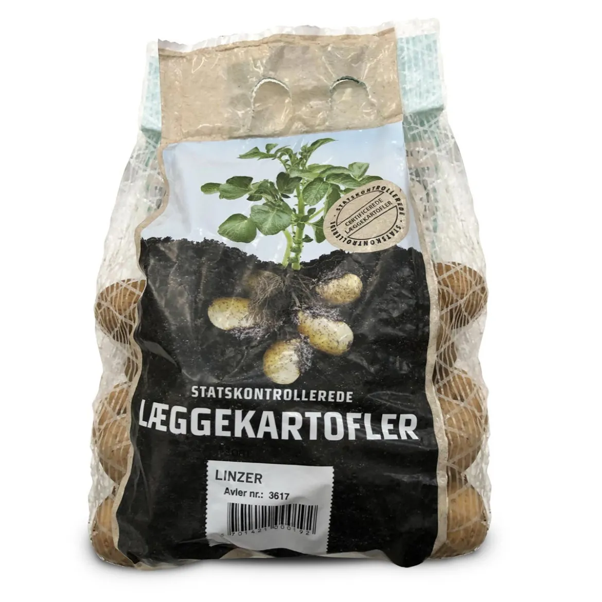 Linzer læggekartofler - 1,5 kg. (tidlig)