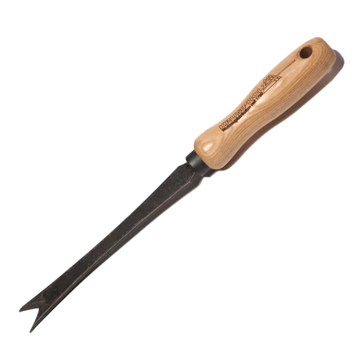 Lugejern med V-skær og askegreb - 35 cm