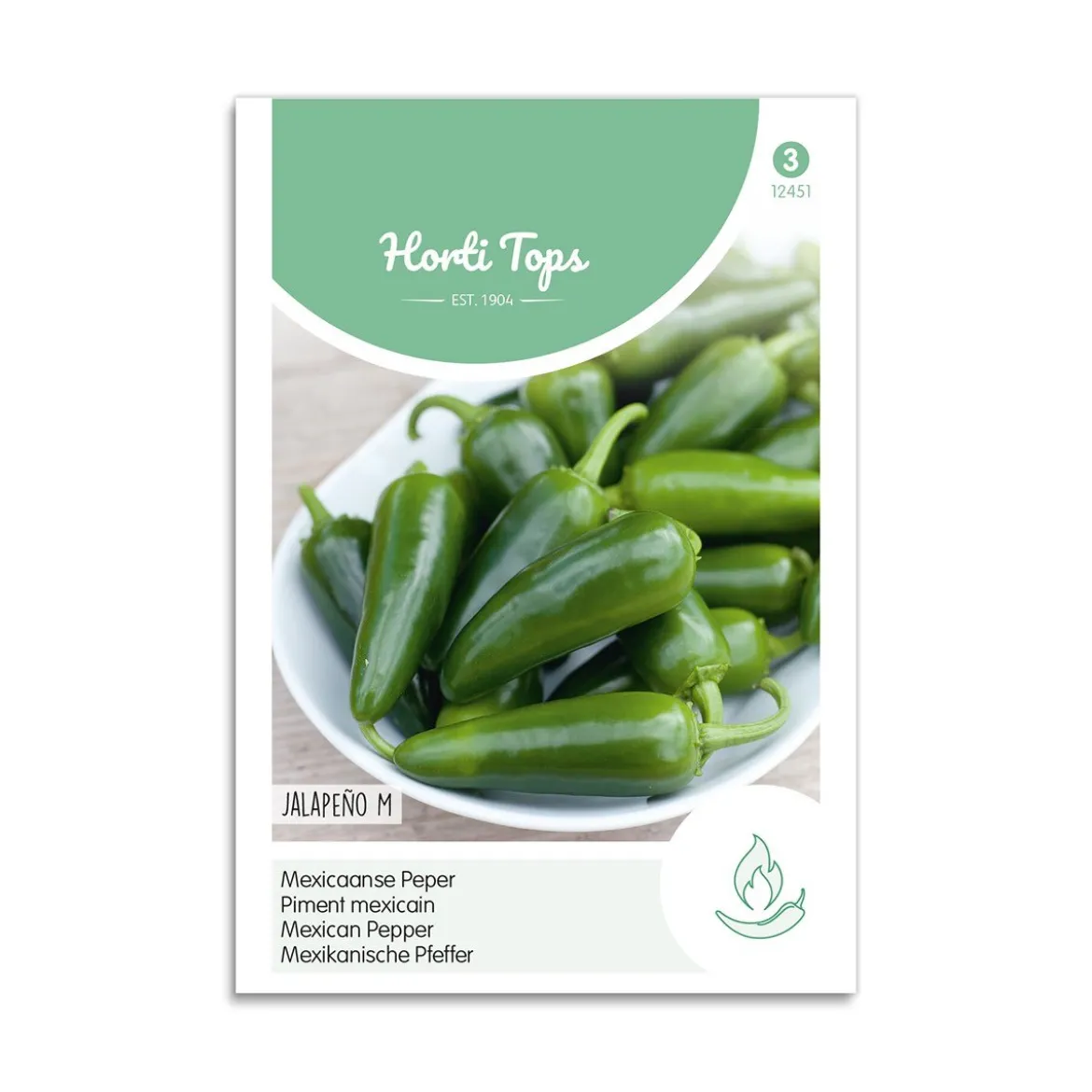 Mexikansk Peber frø "Jalapeño M"