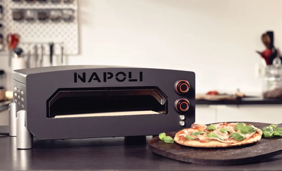 NAPOLI Elektrisk Pizzaovn 13" 2000W