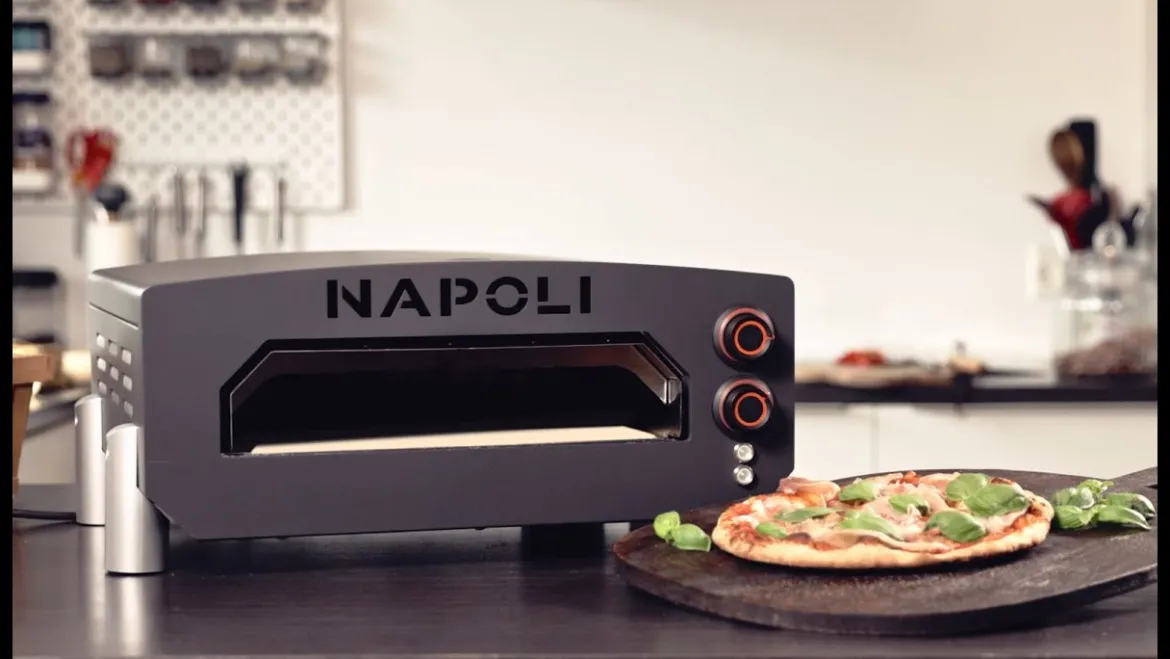 NAPOLI Elektrisk Pizzaovn 13" 2000W