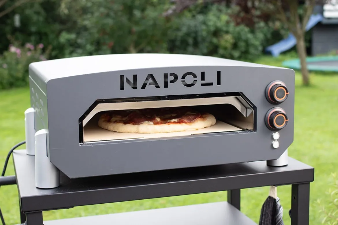 NAPOLI Elektrisk Pizzaovn 13" 2000W