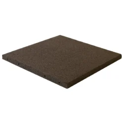 NORDIC PLAY active gummiflise 50 x 50 x 3 cm i sort 7,5 m2 - 30 stk.