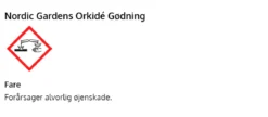Orkide gødning - 1 liter
