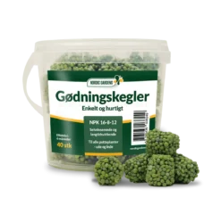 Osmocote gødningskegler - 40 stk.