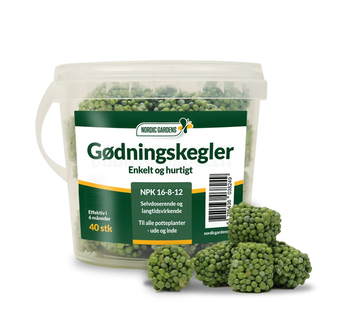 Osmocote gødningskegler - 40 stk.