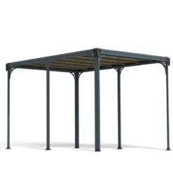 Palram - Canopia Milano pavillon 4300, antracitgrå