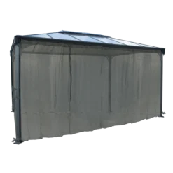 Palram - Canopia myggenet til havepavillon kompatibel med Martinique 4300 & Milano 4300