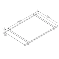 Palram - Canopia Nancy 1500 dørbaldakin