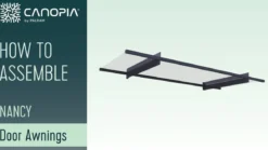 Palram - Canopia Nancy 1500 dørbaldakin