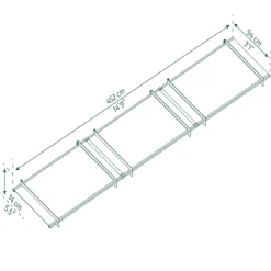 Palram - Canopia Nancy 4500 dørbaldakin