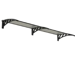 Palram - Canopia Neo 2360 dørbaldakin, grå