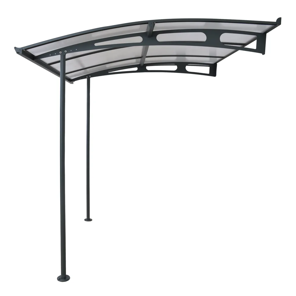 Palram - Canopia Vega 2000 dørbaldakin / terrasseoverdækning, grå