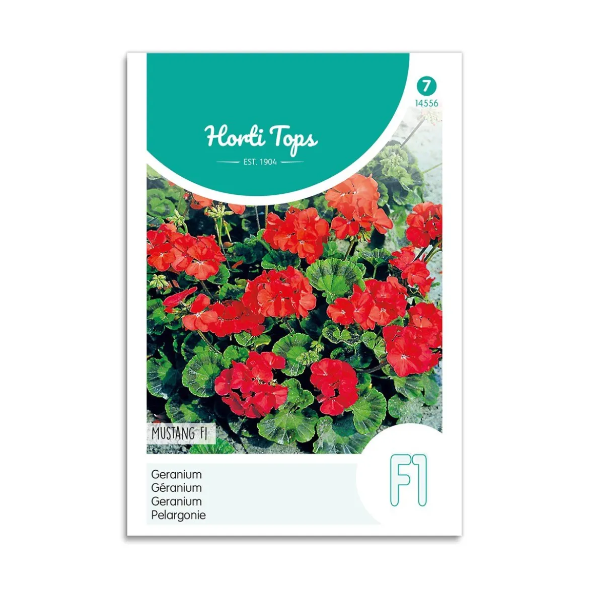 Pelargonie frø "Mustang F1"