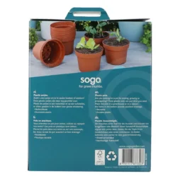 Plantepotte i plast, Ø13 cm - 12 stk