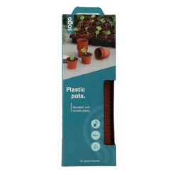 Plantepotte i plast Ø6 cm - 30 stk.