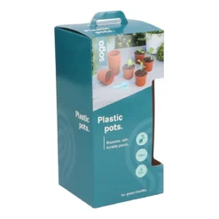 Plantepotter i plast, Ø9 cm - 18 stk.