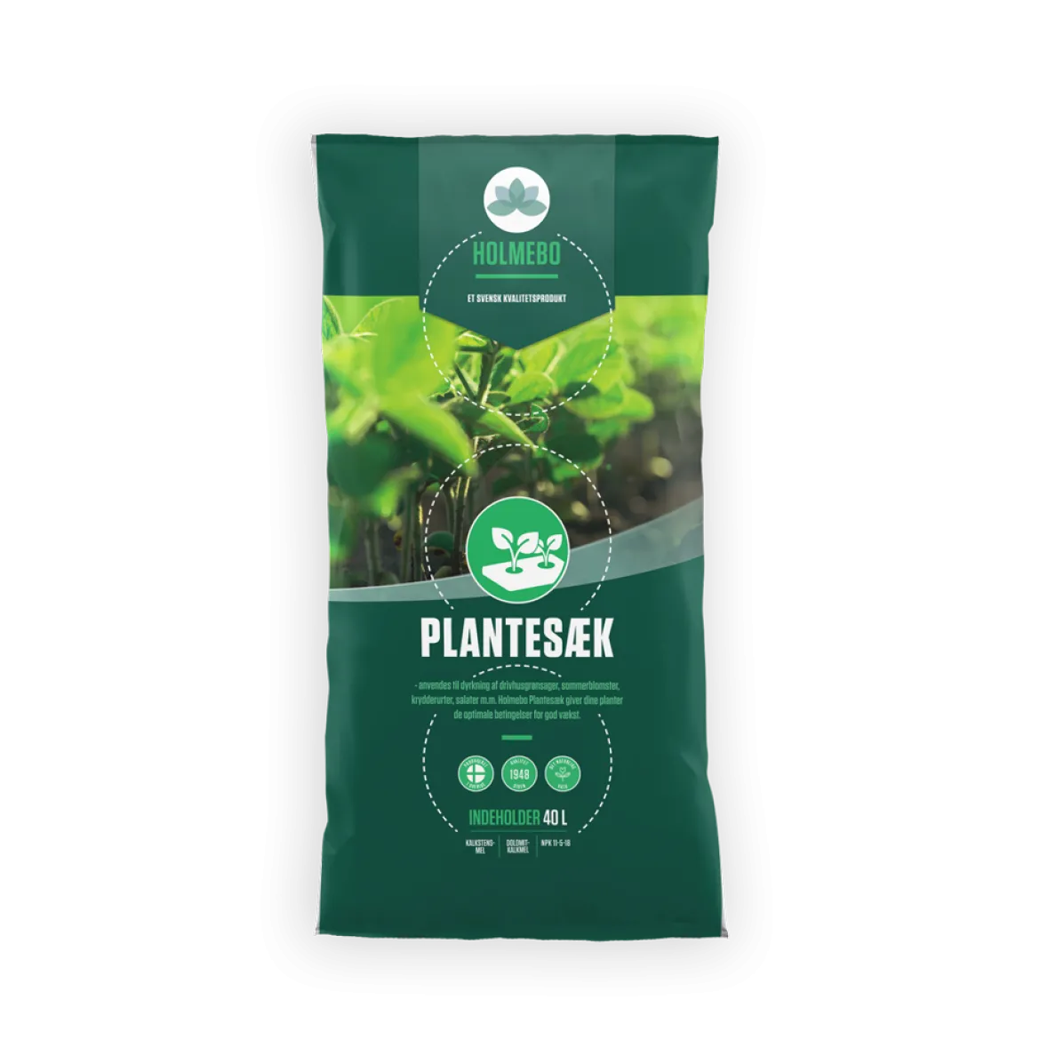 Plantesæk - 40 liter