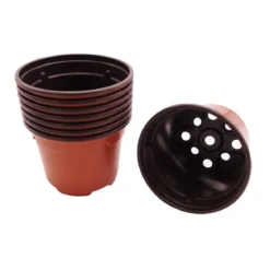 Plastpotte rund Ø9,5 cm 8 stk