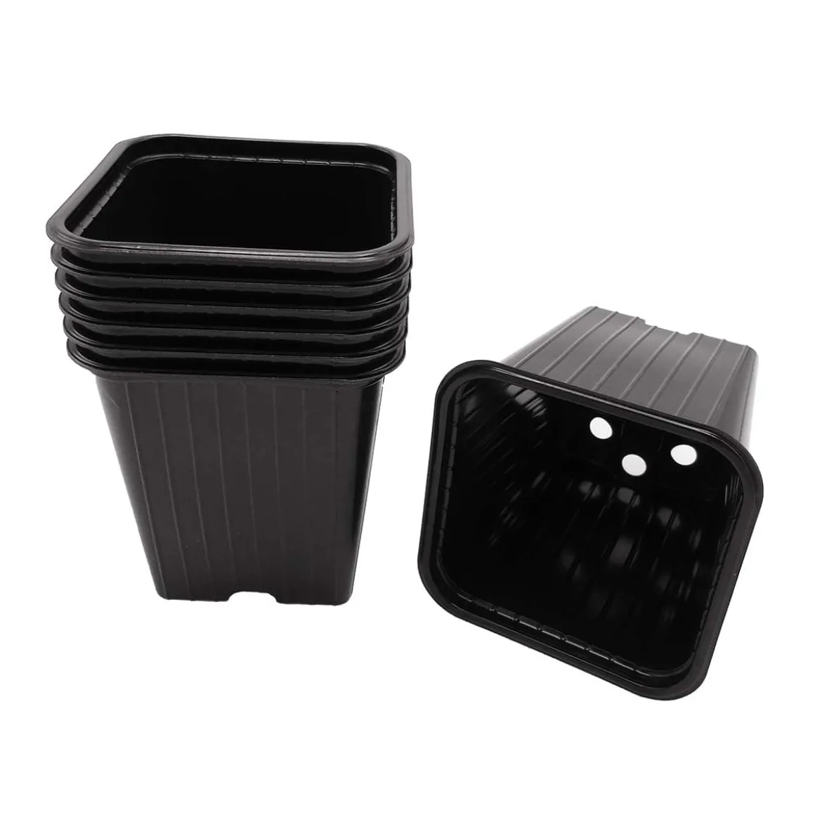 Plastpotter 9x9 cm 7 stk