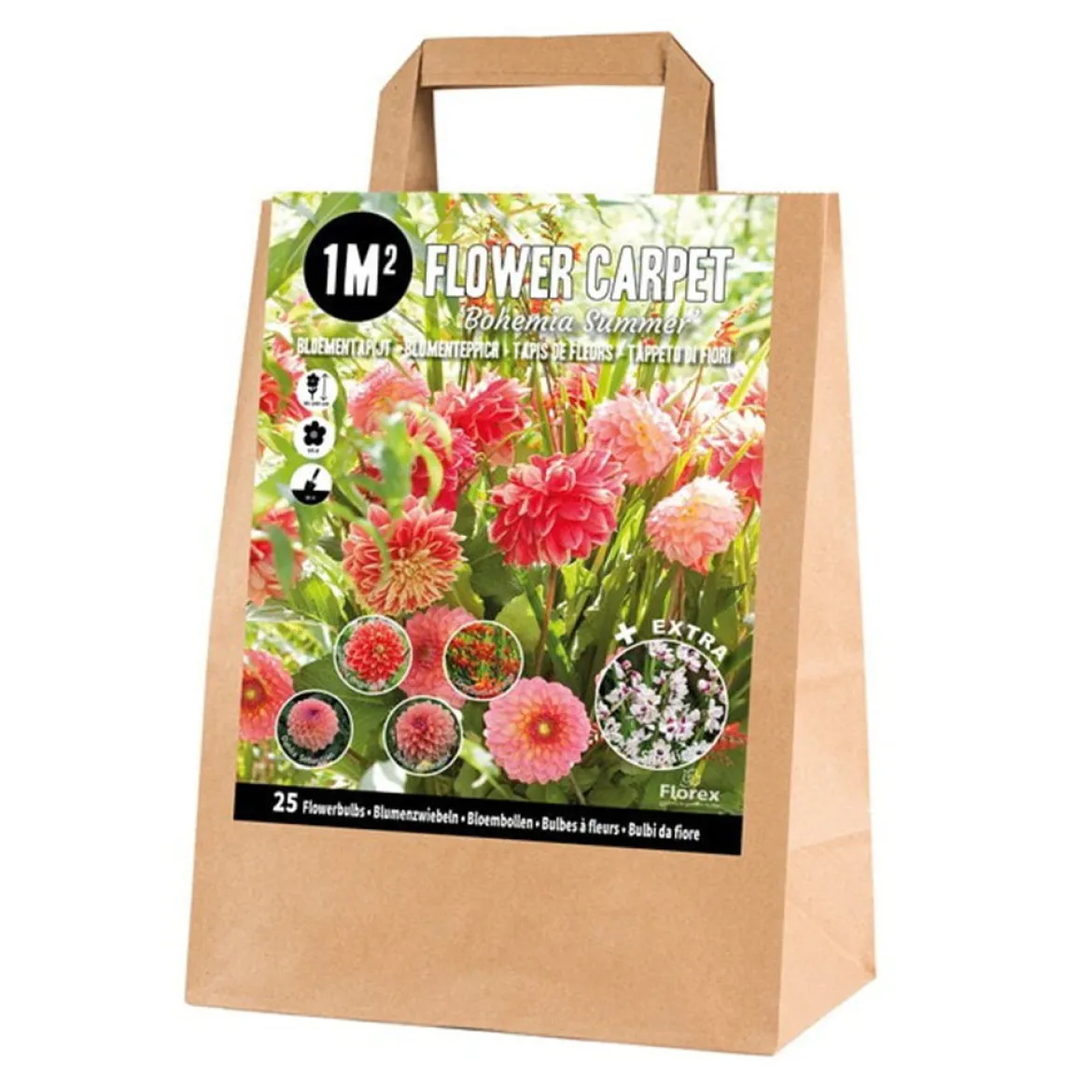 Pose med blandede blomsterløg, Bohemian summer - 1 m2