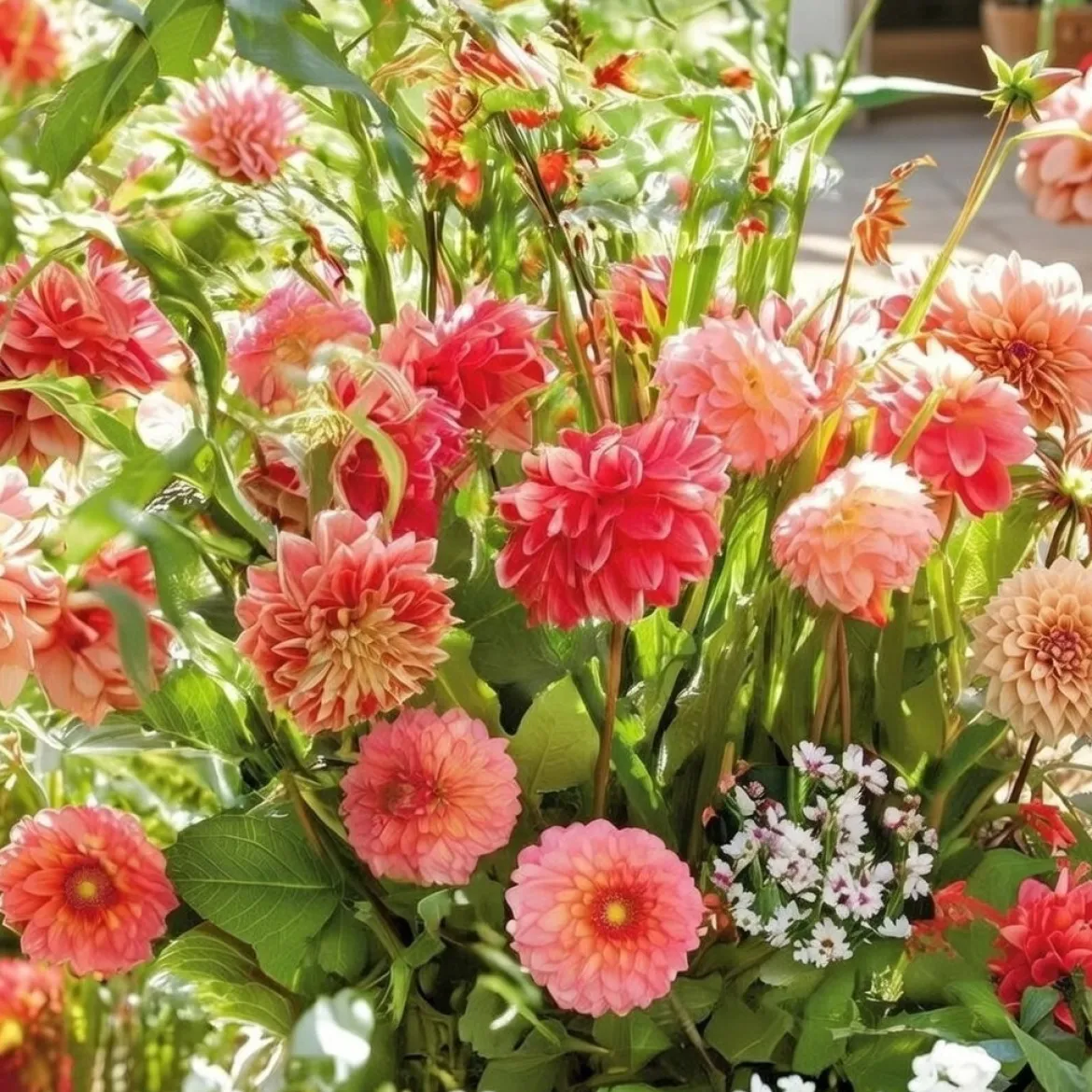 Pose med blandede blomsterløg, Bohemian summer - 1 m2