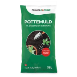 Pottemuld til økologisk dyrkning - 35 liter