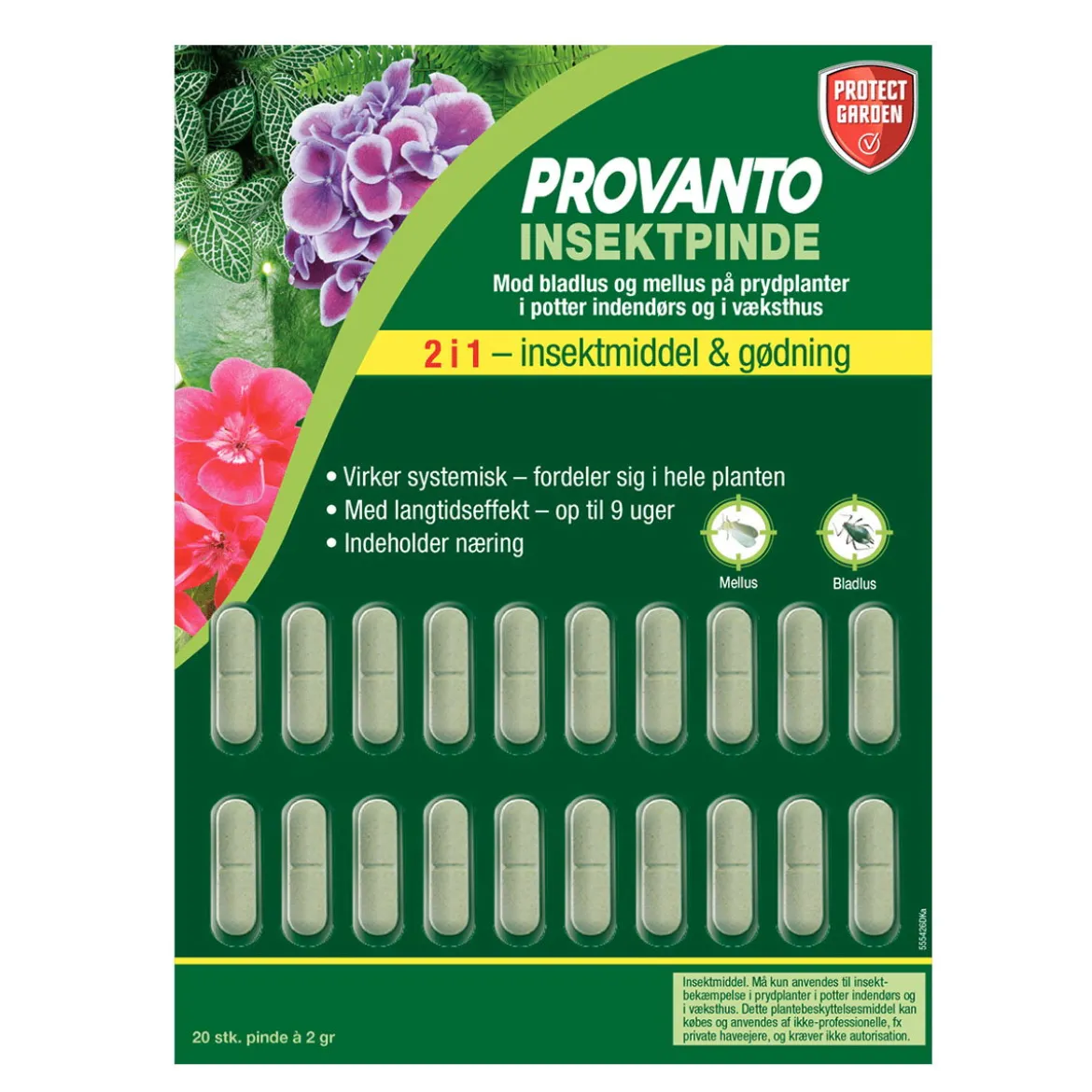 Provanto Insektspinde - 20 stk