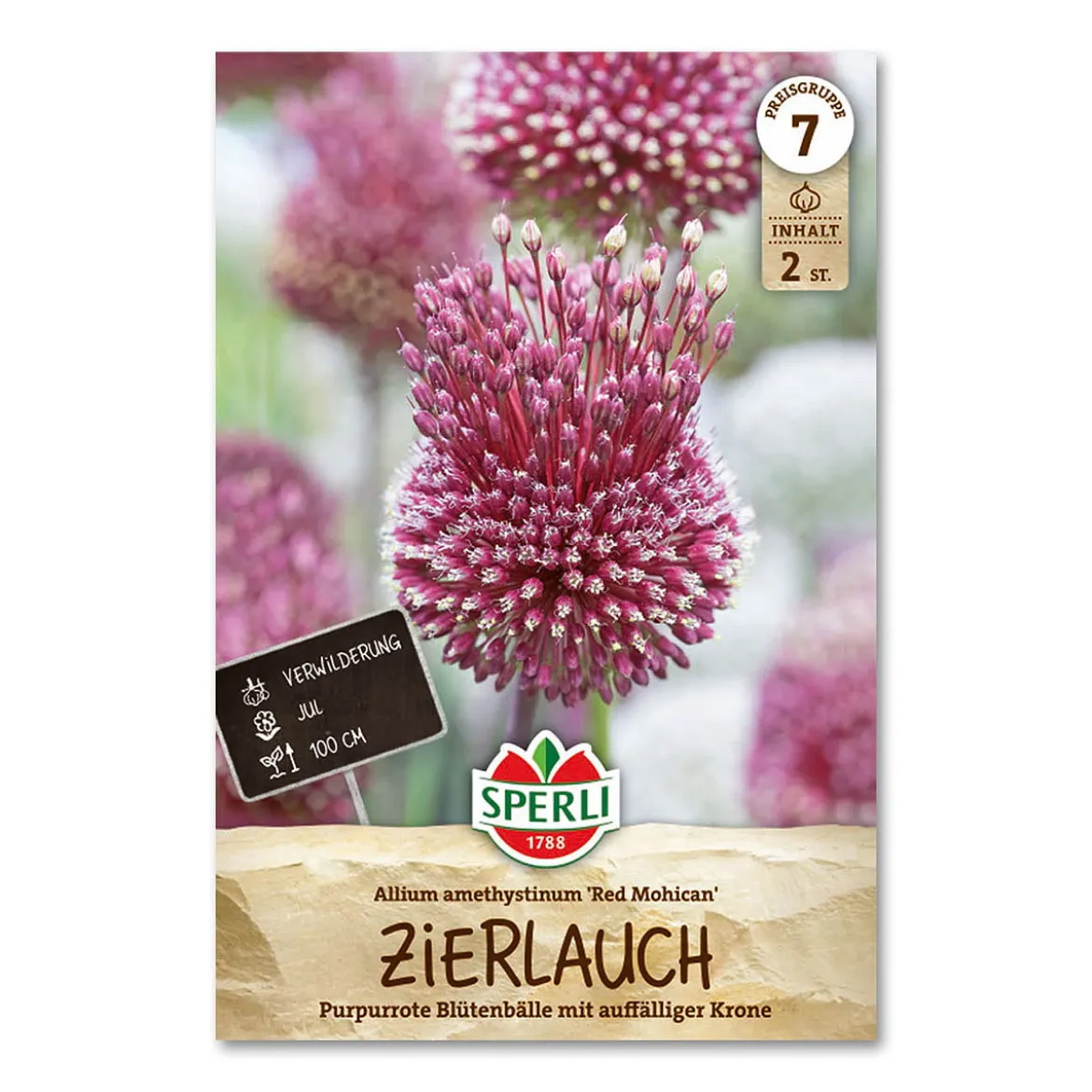 Prydløg 'Red Mohican'