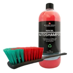 Ren bil autoshampoo inkl. autobørste