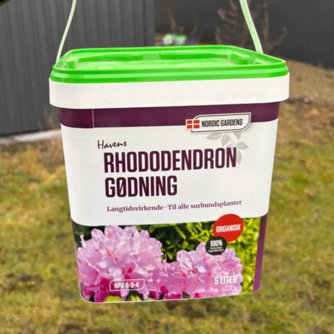 Rhododendrongødning - 50 m2