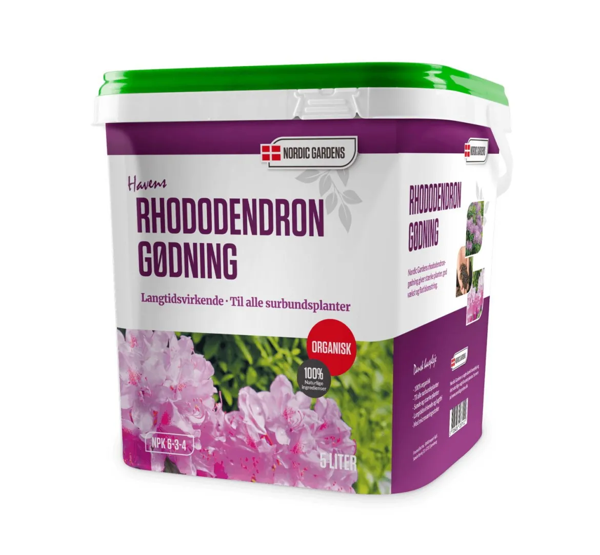 Rhododendrongødning - 50 m2