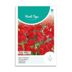 Ærteblomstfrø "Royal Family red"