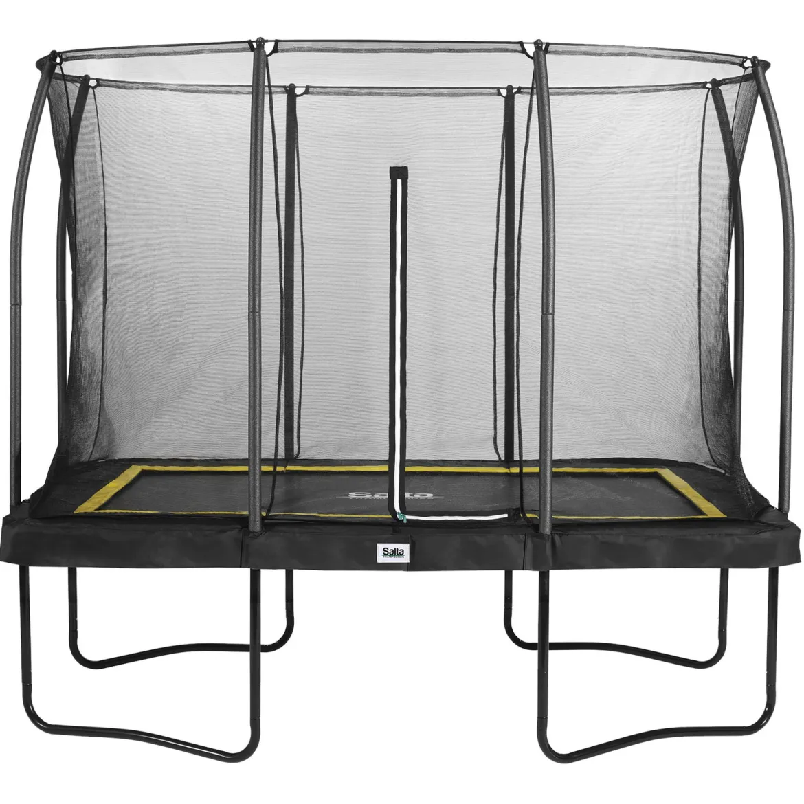 Salta Trampolin Comfort Edition rektangulær 305x214 cm, sort inkl. sikkerhedsnet