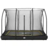 Salta Trampolin Comfort Edition Inground 305x214 sort inkl. sikkerhedsnet
