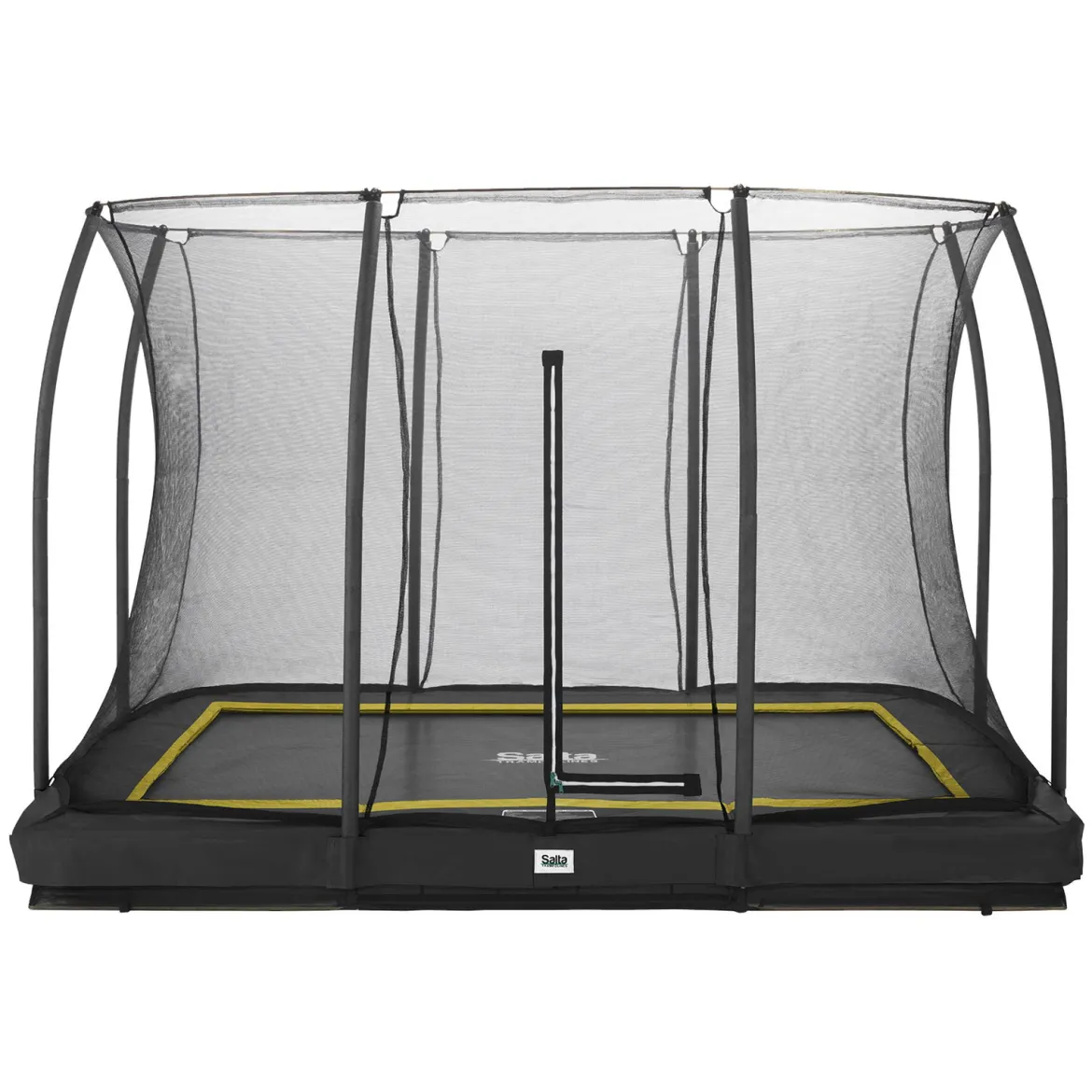 Salta Trampolin Comfort Edition Inground 305x214 sort inkl. sikkerhedsnet