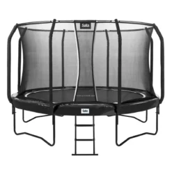 Salta Trampolin First Class Ø427 cm, sort inkl. stige & sikkerhedsnet