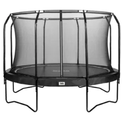 Salta Trampolin Premium Black Edition Ø366 cm, sort inkl. sikkerhedsnet