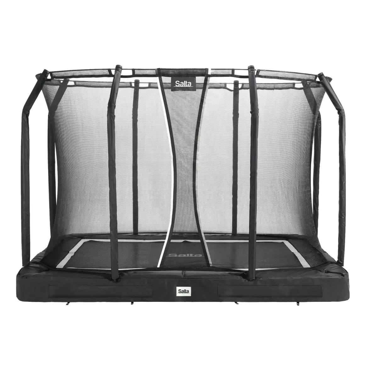 Salta Trampolin Premium Ground 305x214 cm inkl. sikkerhedsnet
