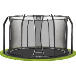 Salta Trampolin Royal Baseground Ø427 cm, sort inkl. sikkerhedsnet