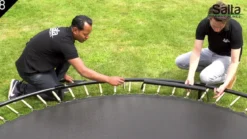 Salta Trampolin Royal Baseground Sport Ø427 cm, sort