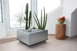 Sammensæt selv højbed - 25 cm side i galvaniseret stål