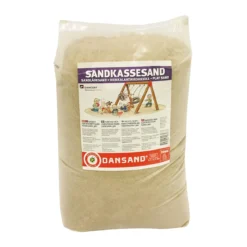 Sandkasse i lærketræ inkl. 240 kg sand - 150 x 150 cm