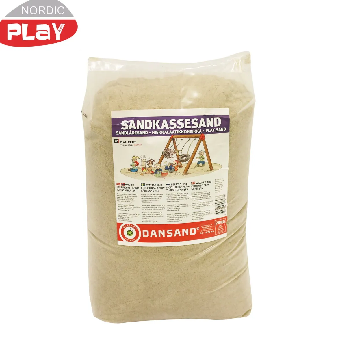 Sandkassesand 240 kg