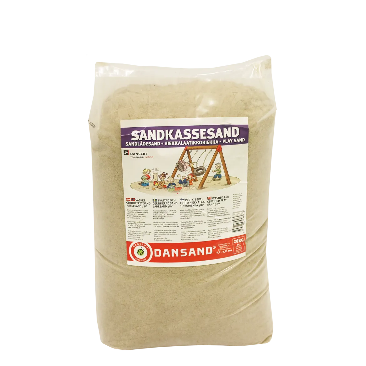 Sandkassesand 38V 200 kg NORDIC PLAY