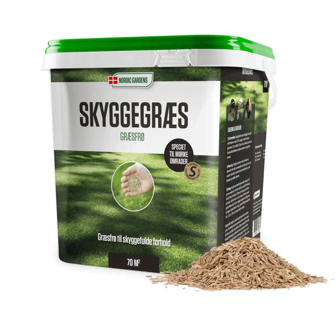 Skyggegræs græsfrø - 70 m2