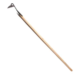 Smedet hakkejern med svanehals og askeskaft - 160 cm