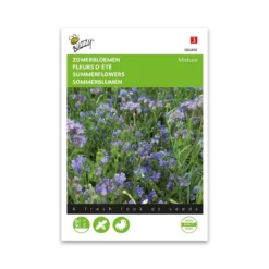 Sommerblomster frø, blå - mix