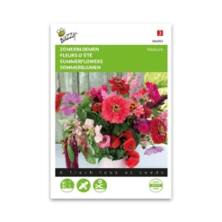 Sommerblomster frø, Pink & Rød - mix