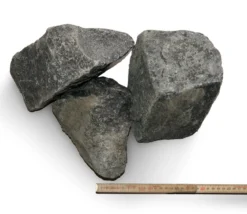 Sorte granitskærver, 100-200 mm - 1000 kg